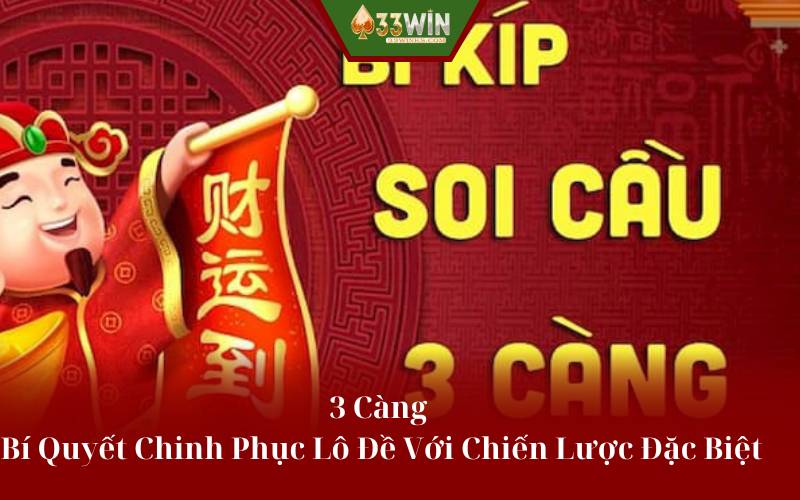 3 Càng - Bí Quyết Chinh Phục Lô Đề Với Chiến Lược Đặc Biệt