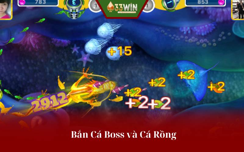 Bắn Cá Boss và Cá Rồng